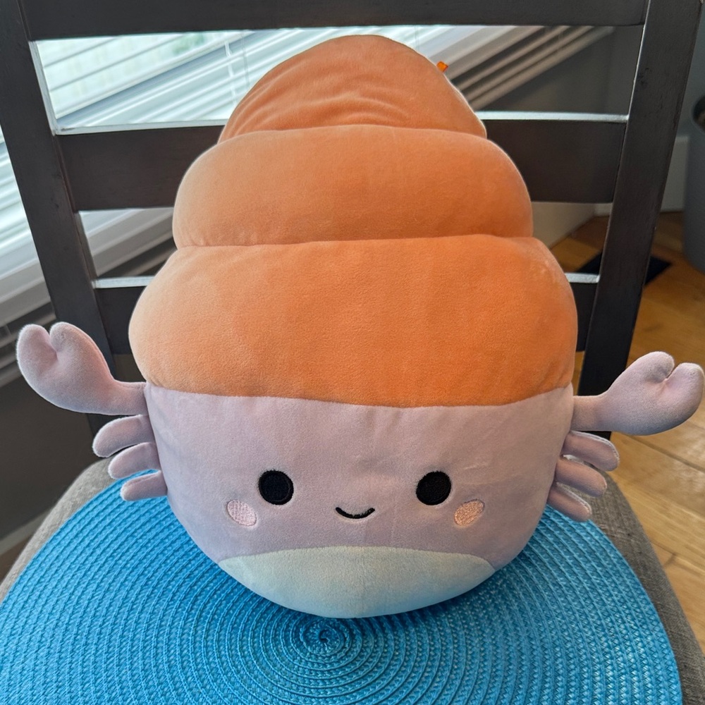 Squishmallows Arco the Hermit Crab 14” plush